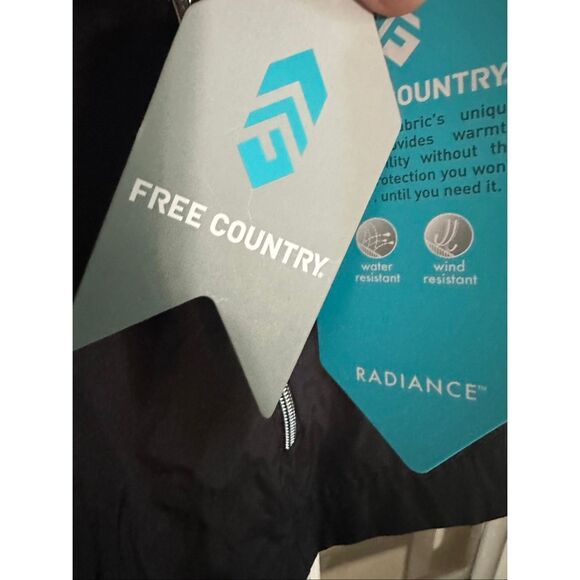 Free Country Radiance Anorak women’s jacket black XL - Picture 4 of 8